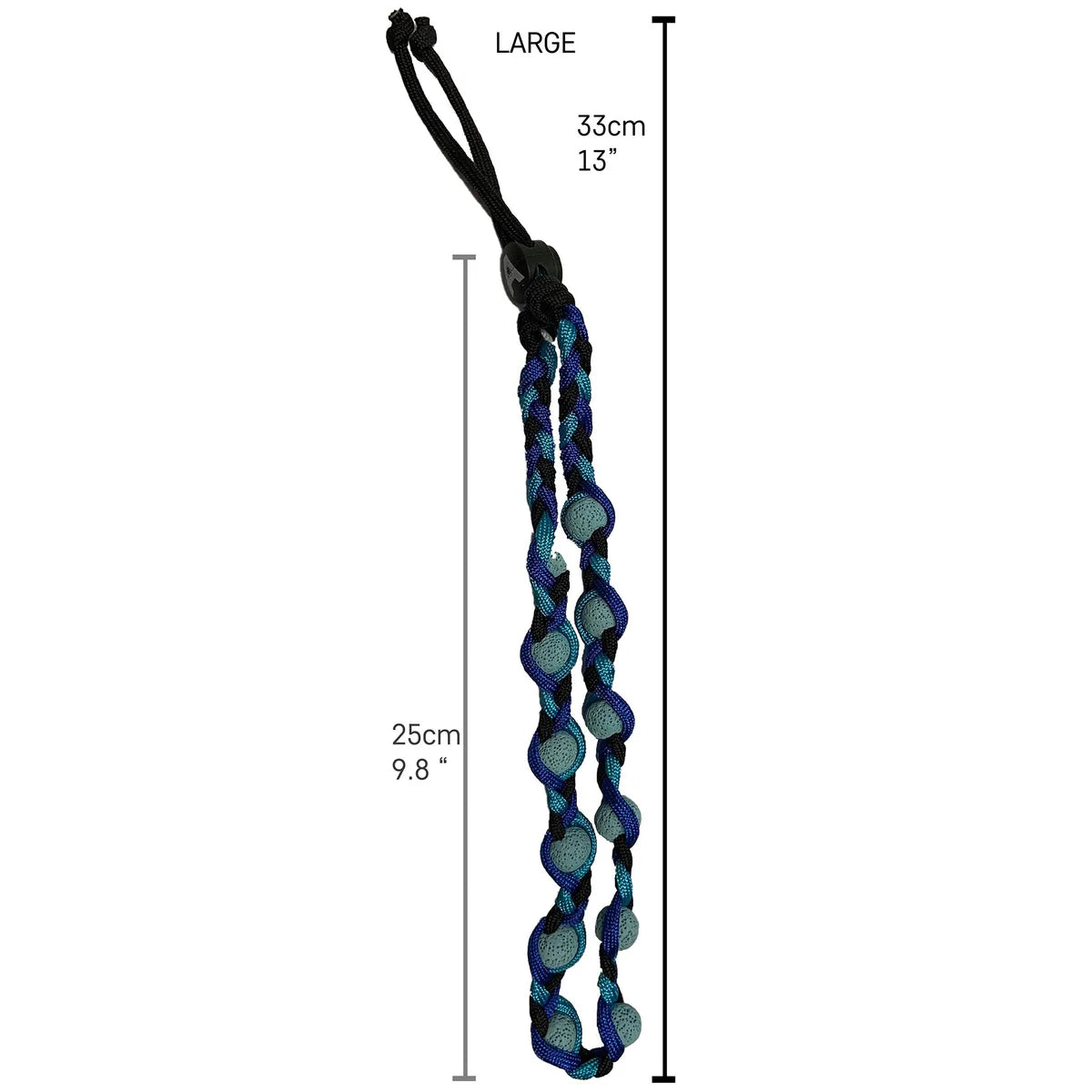 Lava Bead Dog Collar & Hair Band