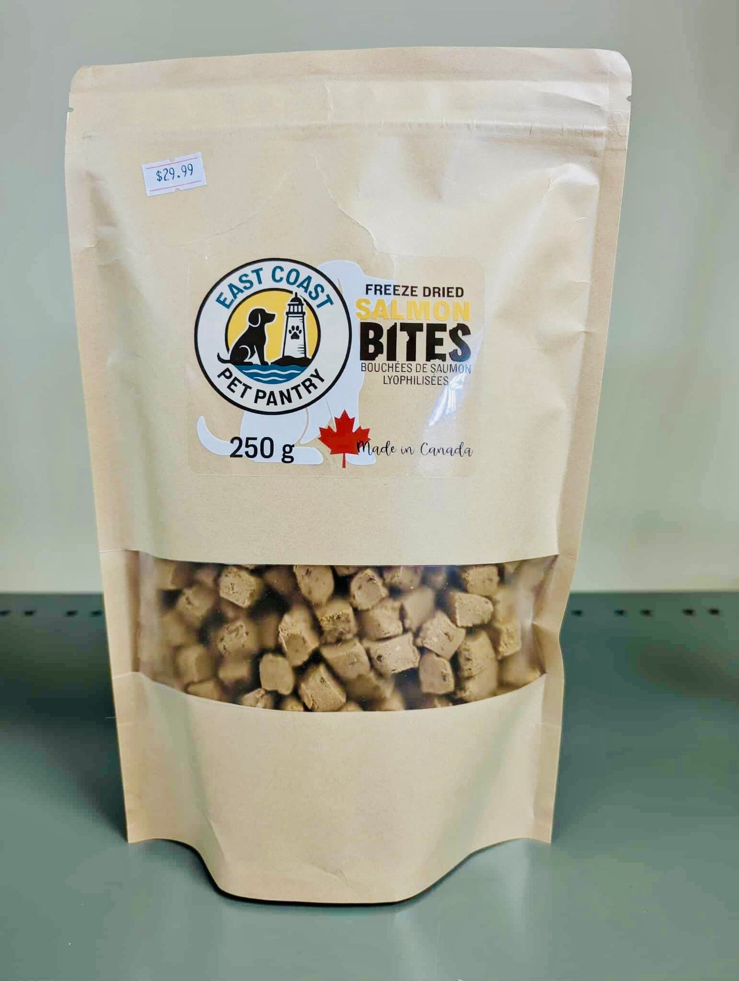 East Coast Pet Pantry- Freeze Dried Dried Salmon Bites