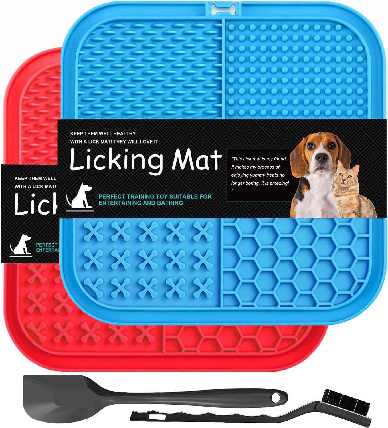 2 PCS Licking Mat for Dogs