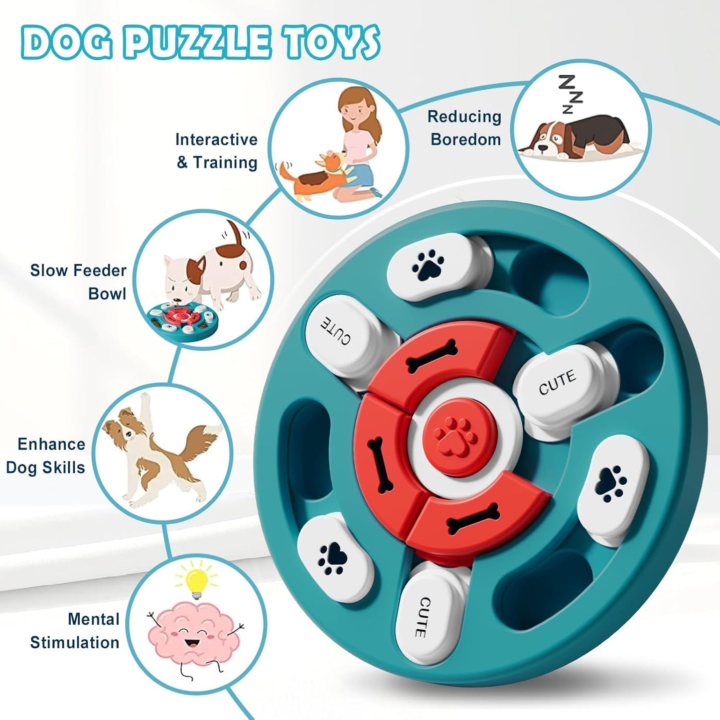 Dog Puzzle Treat Toy