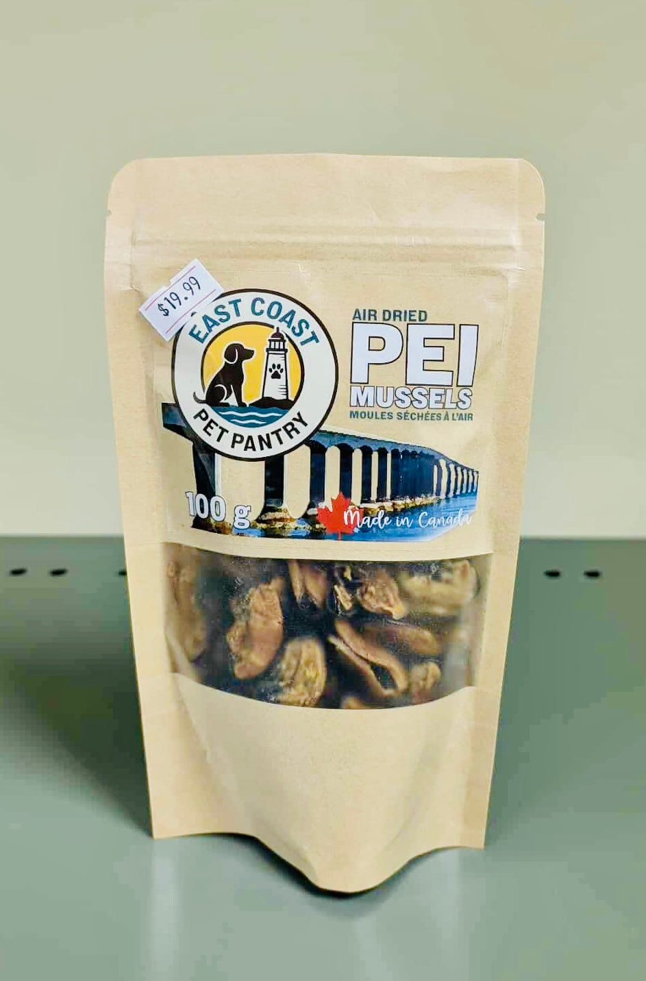 East Coast Pet Pantry- Air Dried PEI Mussels