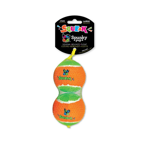 Squeaky Tennis Balls Dog Toy