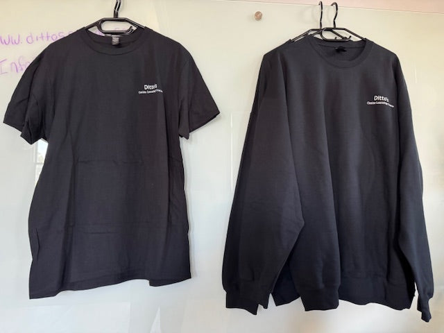 Ditto's Canine Learning Center Logo Sweat Shirts