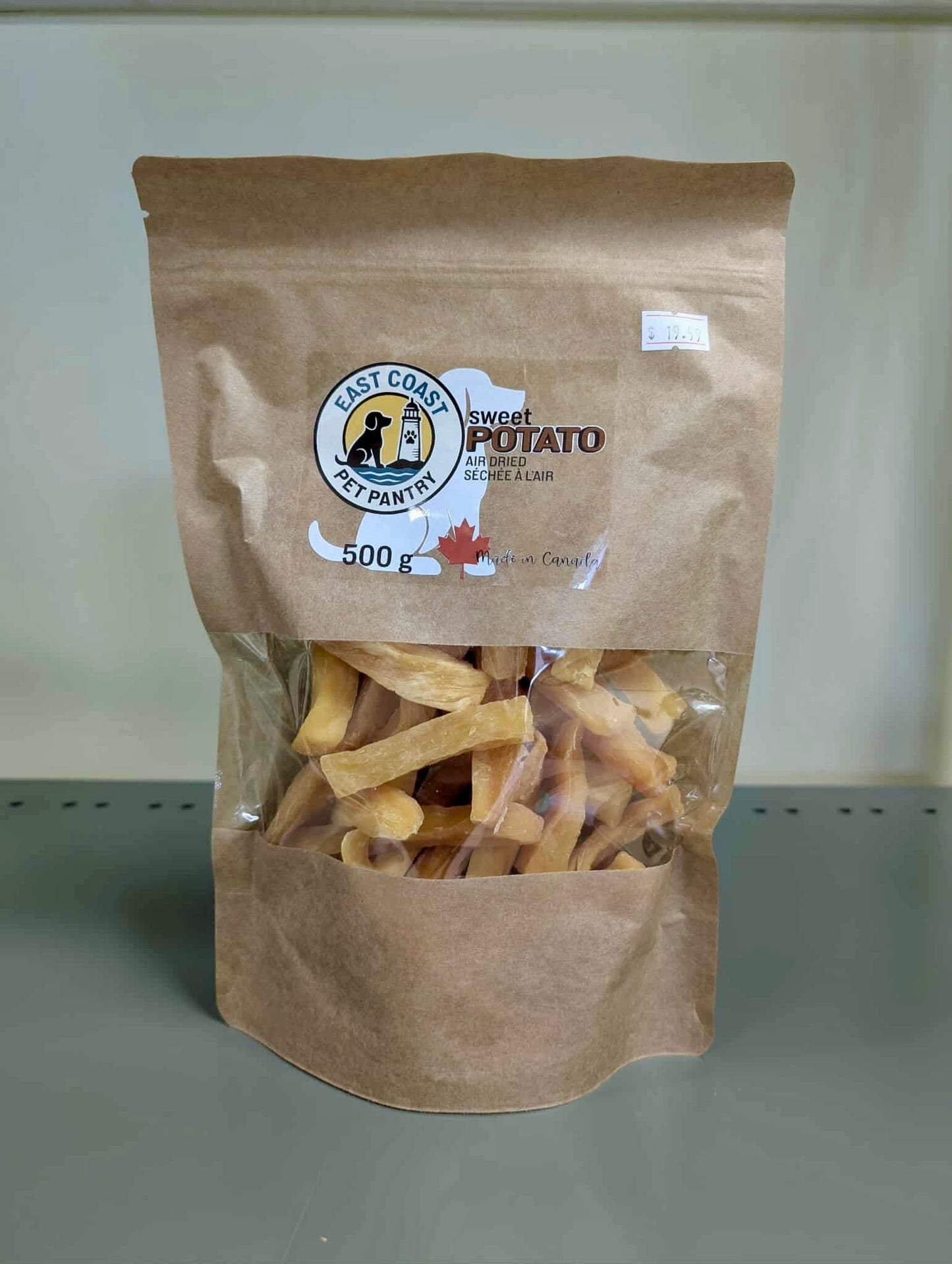 East Coast Pet Pantry- Air Dried Sweet Potato 500g