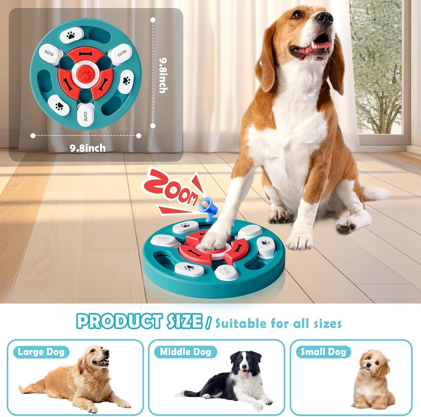 Dog Puzzle Treat Toy